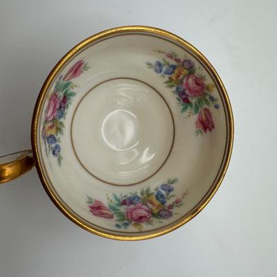 Castleton Bouquet Demitasse Cups and Saucers