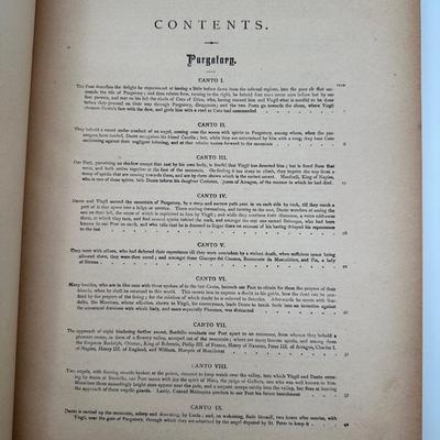 Antique 19th C. Doré-Illustrated Classics – Milton & Dante (3 Vol. Set)
