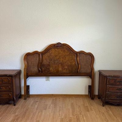 Stanley Furniture Nightstands & Headboard (See Details)
