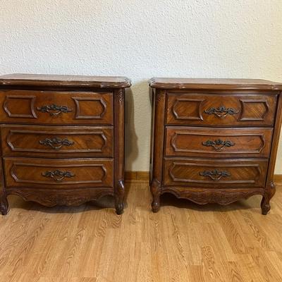 Stanley Furniture Nightstands & Headboard (See Details)