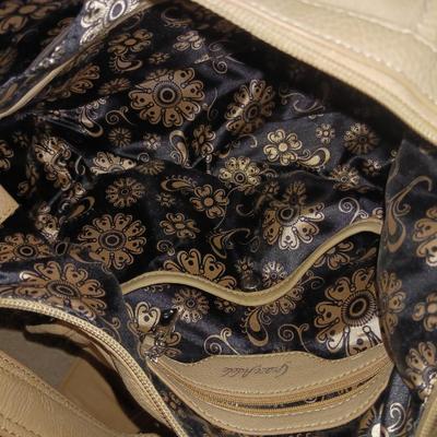 GRACE ADELE TAN PURSE AND CLUTCH