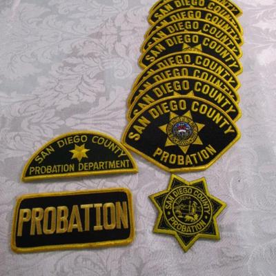 Sale Photo Thumbnail #147: 9 large patches, 3 smaller patches See pictures