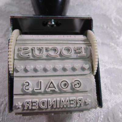 Sale Photo Thumbnail #160: 4 new small easels, 2 lettering templates, new Stamp with messages, 2 new package of message stickers