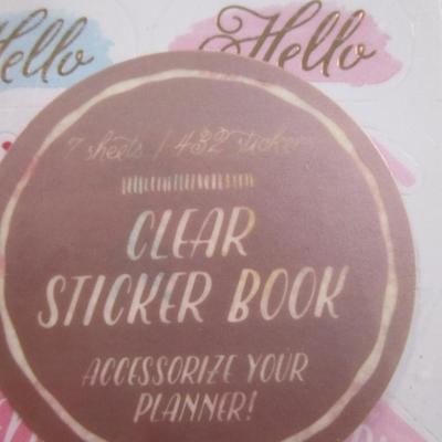 Sale Photo Thumbnail #153: 4 new small easels, 2 lettering templates, new Stamp with messages, 2 new package of message stickers