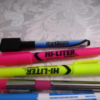 Sale Photo Thumbnail #232: Expo, Highlighter, Bic, etc., Various styles & colors, all work well