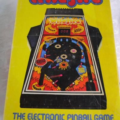 Sale Photo Thumbnail #542: Wildfire is an electronic pinball game takes 6 AA batteries not included, Bank Shot is an Electronic pool game takes 6 AA batteries not included, tested and both work