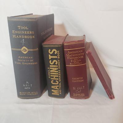 Tool Engineers Handbook and Machinists Books (B3-KD)