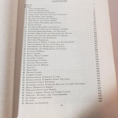 Tool Engineers Handbook and Machinists Books (B3-KD)
