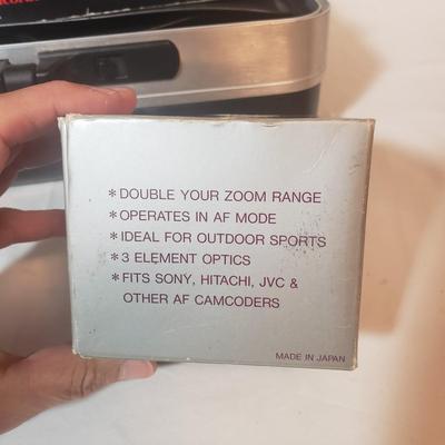 Panasonic Omni Movie AF X8 CCD Camera, Lenmar Video Lens and More (B3-KD)