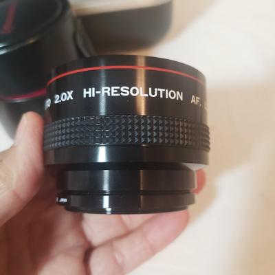 Panasonic Omni Movie AF X8 CCD Camera, Lenmar Video Lens and More (B3-KD)