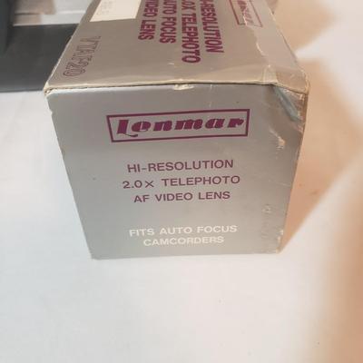 Panasonic Omni Movie AF X8 CCD Camera, Lenmar Video Lens and More (B3-KD)