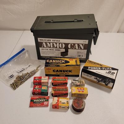 .22 Cartridges and Ammo Box (K-EL)