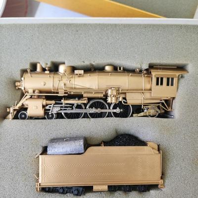 AHM HCB Ho Scale Hand Crafted Brass Locomotive AT & SF 4-6-2 Class 3400