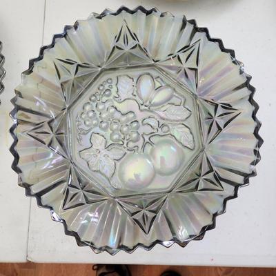 Lot of 7 Vintage Plates Serving Dishes Royal Worcester Evesham, Transart Industries Patrick Ng, Ascot Wood & Sons ,Royal Stafford