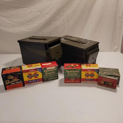 12 and 16 Gauge Shotgun Shells and Ammo Boxes (K-EL)