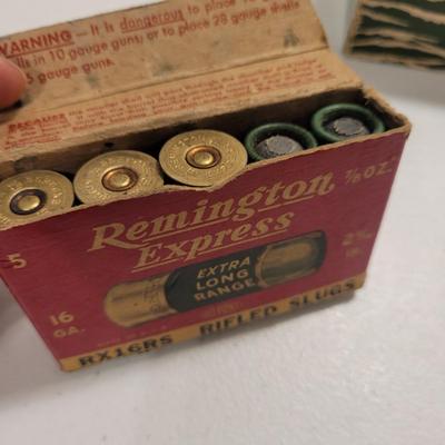 12 and 16 Gauge Shotgun Shells and Ammo Boxes (K-EL)