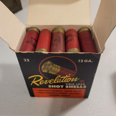 12 and 16 Gauge Shotgun Shells and Ammo Boxes (K-EL)