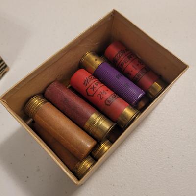 12 and 16 Gauge Shotgun Shells and Ammo Boxes (K-EL)