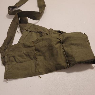 WW2 Era Bandolier, Ammo Box, Magazine Pouches, Magazines, and Cartridges (LR-EL)
