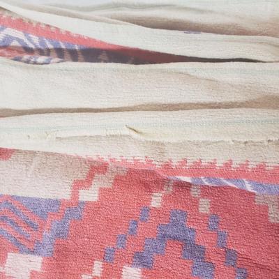 Vintage Woven Beacon Camp Blanket (B3-KD)