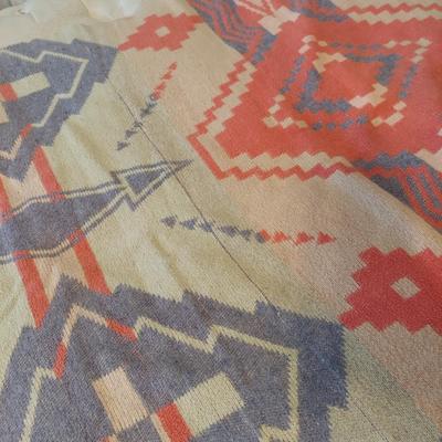 Vintage Woven Beacon Camp Blanket (B3-KD)