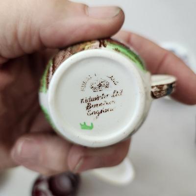 Lot of Collectibles , Art Glass, Plates , Lefton China, Royal Worcester , Ring Holder and more