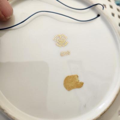 Lot of Collectibles , Art Glass, Plates , Lefton China, Royal Worcester , Ring Holder and more