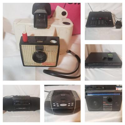 80's/90's Throwback Electronics: Polaroids, Boombox, Walkman, & More (B3-KD)