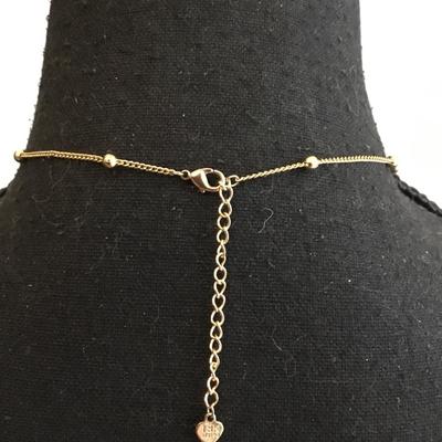18 K plated, dainty necklace
