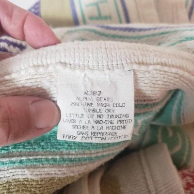 Woven Cotton Blankets by Crown Craft & More (B3-KD)