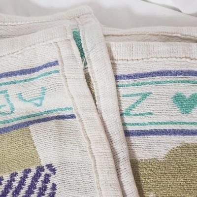Woven Cotton Blankets by Crown Craft & More (B3-KD)
