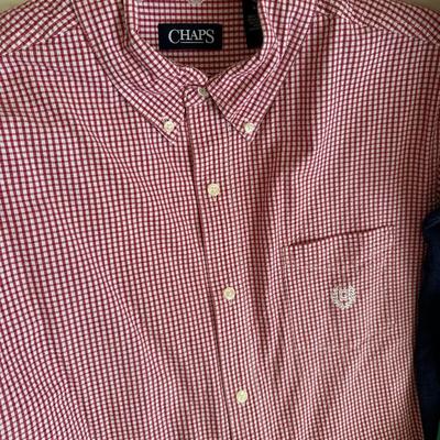 Men's Large Short Sleeve Shirts Mixed Lot of 7 (B3)
