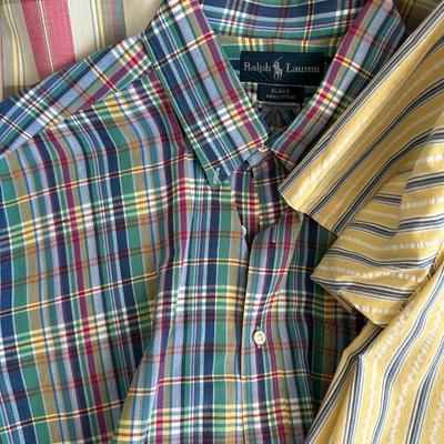 Men's Short Sleeve Shirts XL Lot of 8 (M3)