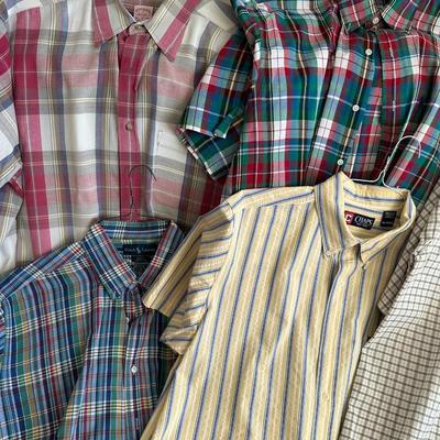 Men's Short Sleeve Shirts XL Lot of 8 (M3)