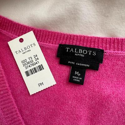 Ladies Sweater Lot of 4, Cashmere/New & Wool (M#1)