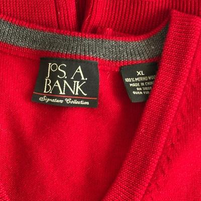 Men's Sweater Lot of 2 Jos.a. Banks Cashmere & Wool (B3)