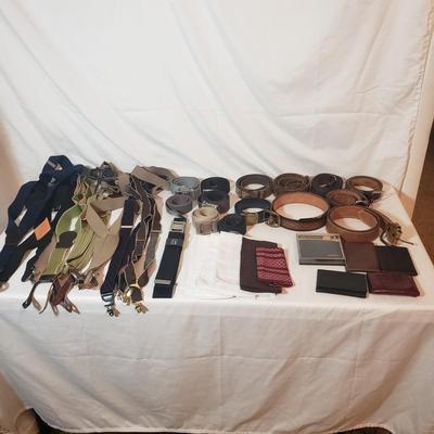 Men's Belts, Suspenders and Wallets (B3-KD)
