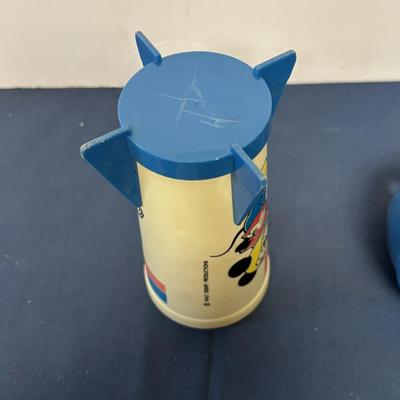 Vintage Mickey Mouse Astronaut Rocket Drinking Cup