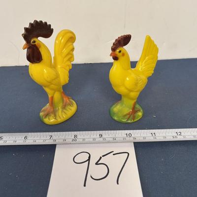 Vintage Chicken Rattles