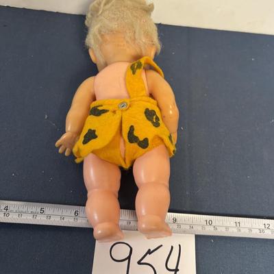 Vintage Flintstone Bam-Bam Doll