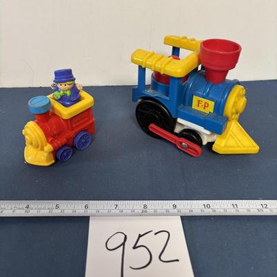 Fisher Price Train Lot