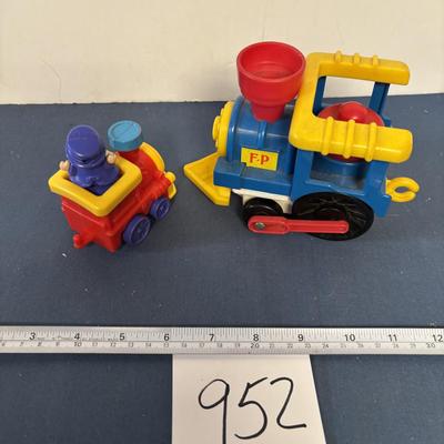 Fisher Price Train Lot