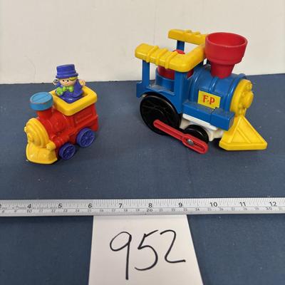 Fisher Price Train Lot