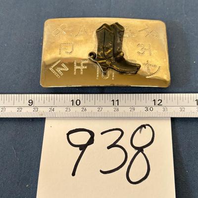 Vintage Western Belt Buckle