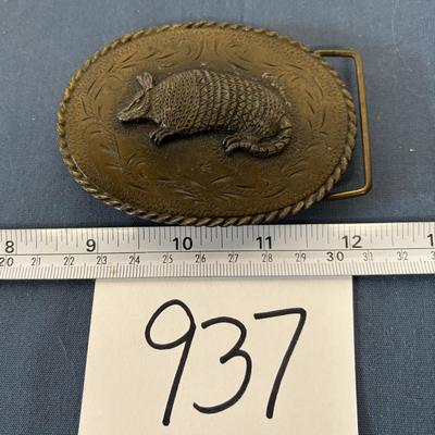 Vintage Armadillo Buckle