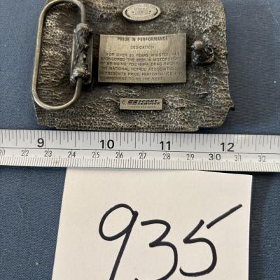 Vintage Winston Drag Racing Buckle