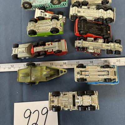 Vintage Truck and Trailer Toy Lot