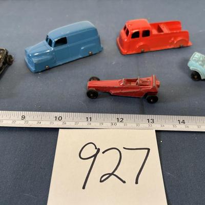 Vintage Toy Car Lot