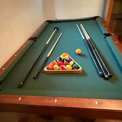 Allenton Chestnut 7’ Brunswick Slates Pool Table