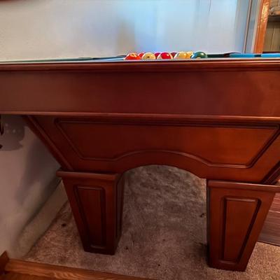 Allenton Chestnut 7’ Brunswick Slates Pool Table